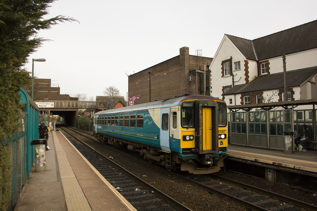 Cathays, Cardiff Arriva Trains Wales Class 153 DMU 153367 … Flickr