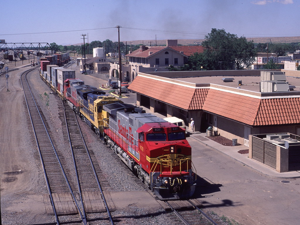 Belen New Mexico Departing westbound Sept 94 Andrew Flickr