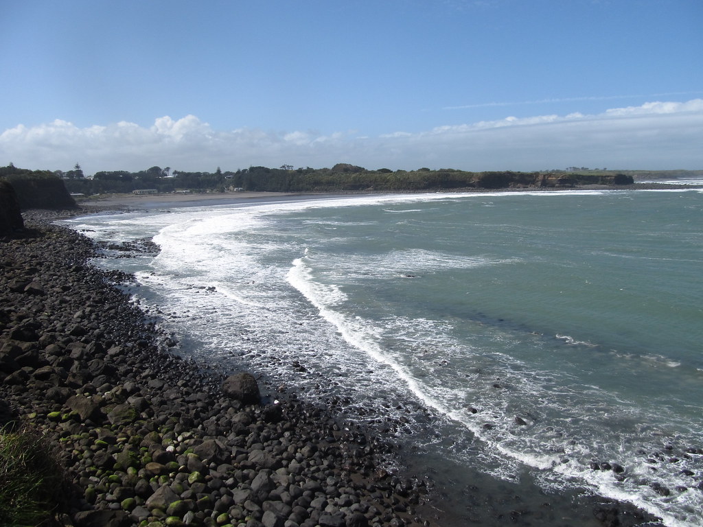Looking across to Opunake Beach from the Opunake Walkway Flickr
