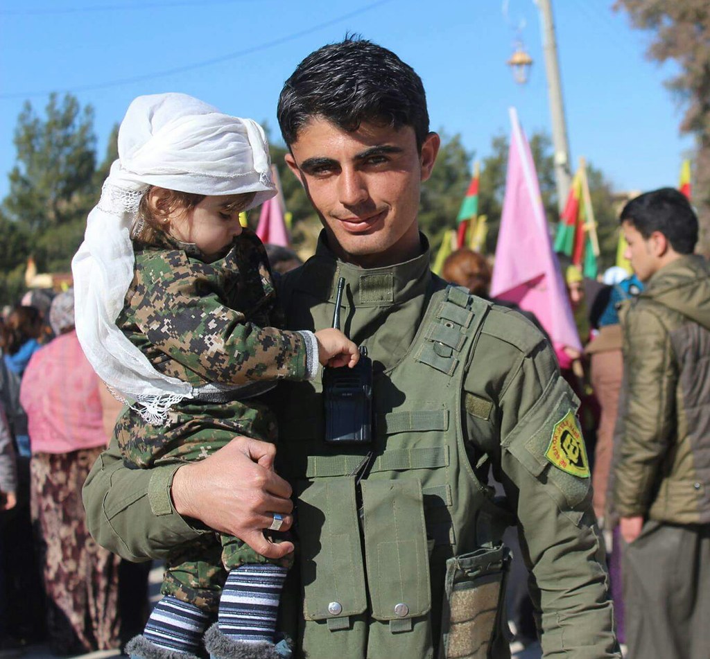 Kurdish YPG Fighter Asayîş (Security Forces) Kurdishstruggle Flickr