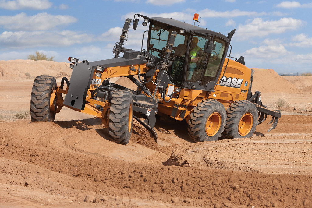 CASE 885B Motor Grader CASE 885B Motor Grader Flickr