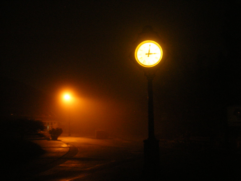 3am Queen Elizabeth Park by night. Yes, that clock's right… Flickr