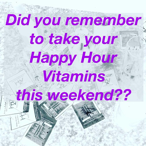 If didn't take Happy Hour Vitamins to prevent your hangove… Flickr