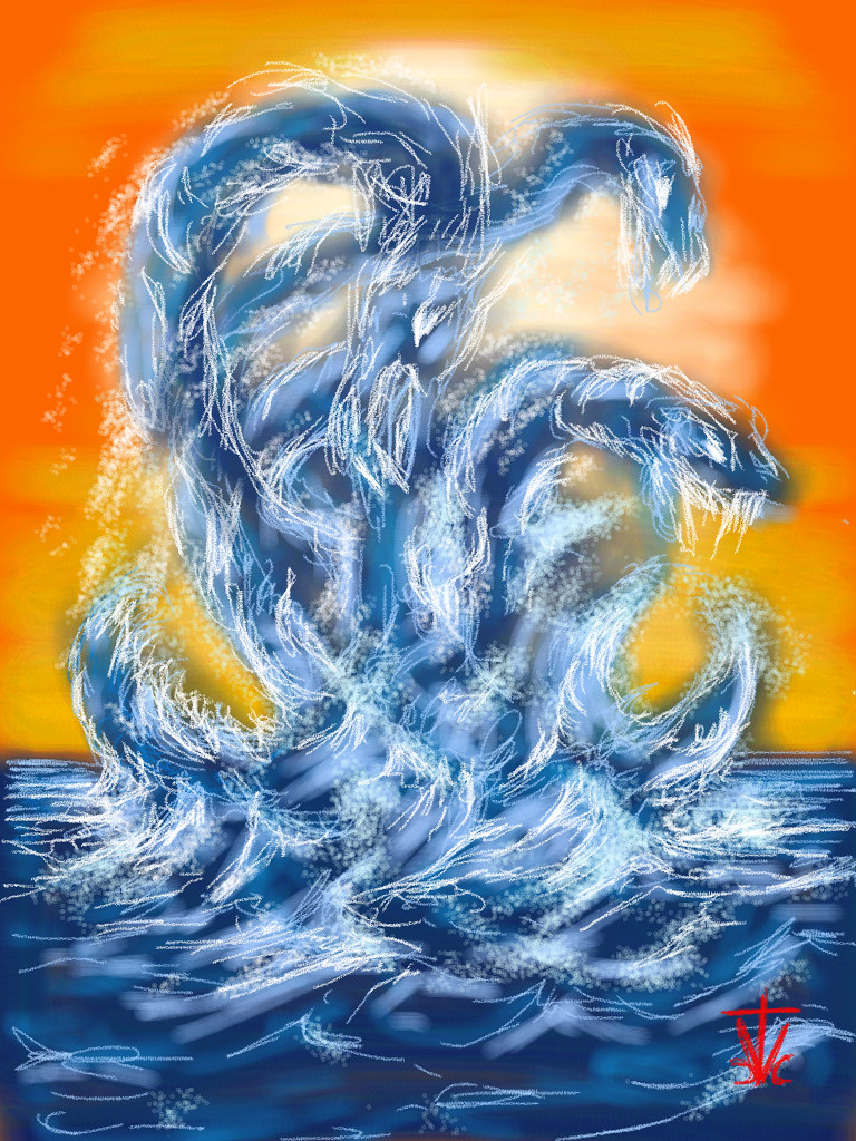H2O Hydra Drawing box Artwork I draw these on my ipad on a… Flickr