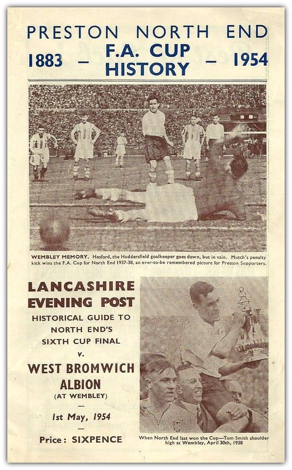 Preston North End F.A. Cup History. 1883 1954 Newspaper … Flickr