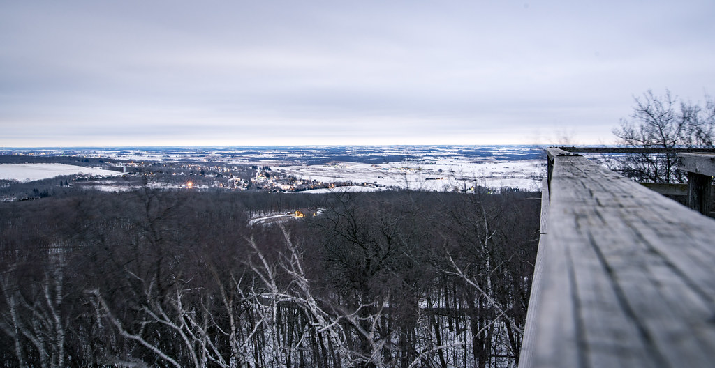 tower overlook Blue Mound State Park observation tower on … Flickr