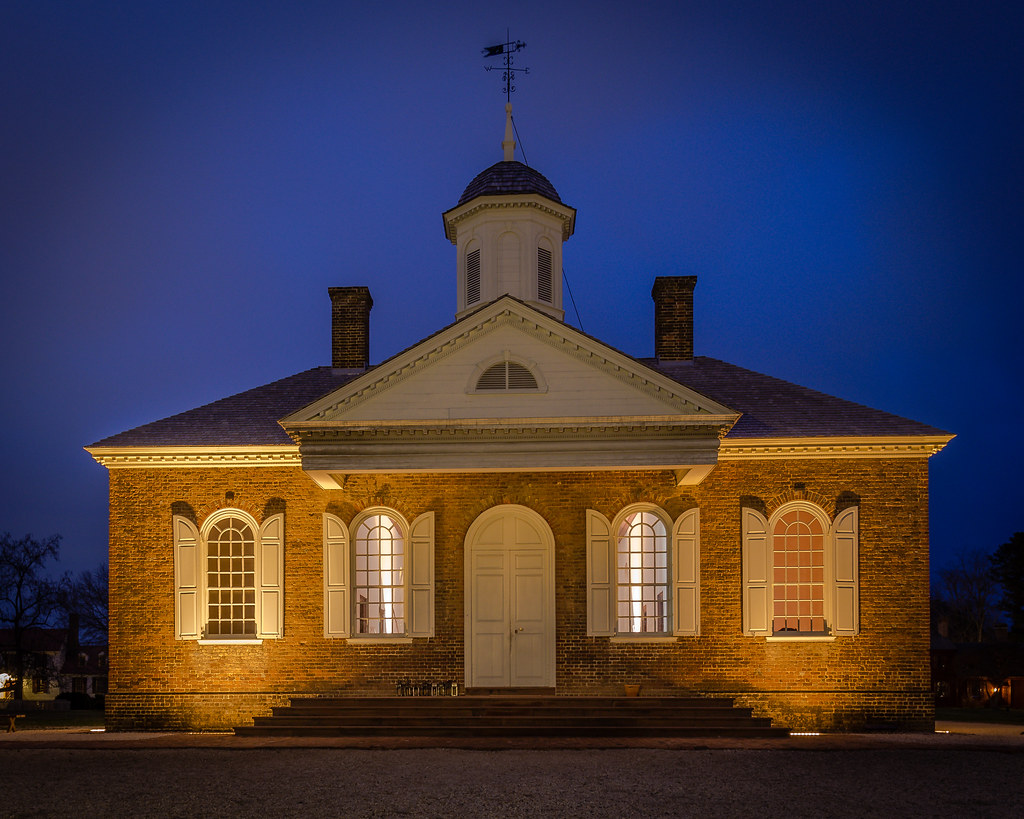 The Courthouse Colonial Williamsburg, Virginia. CW added l… Flickr