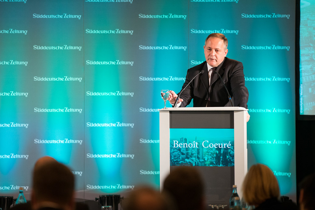 Benoît Cœuré at Finance Day European Central Bank Flickr