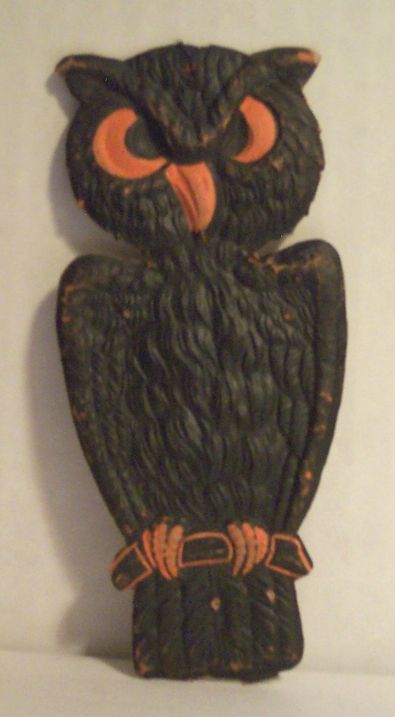 Vintage German Owl Diecut Vintage German Owl Diecut Around… Flickr