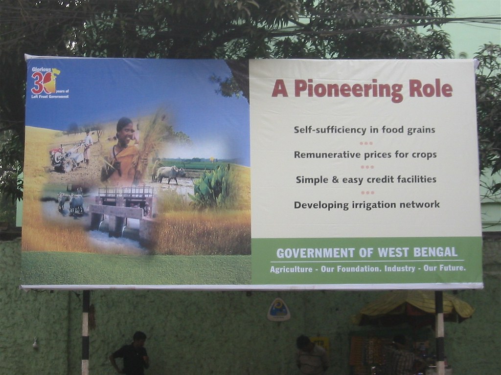 West Bengal on its agricultural advances Amusingly, I saw … Flickr