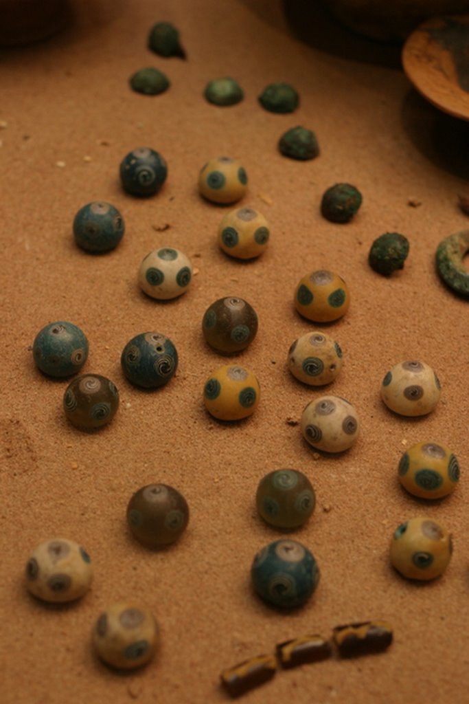 Roman marbles in a display at the British Museum, London Flickr