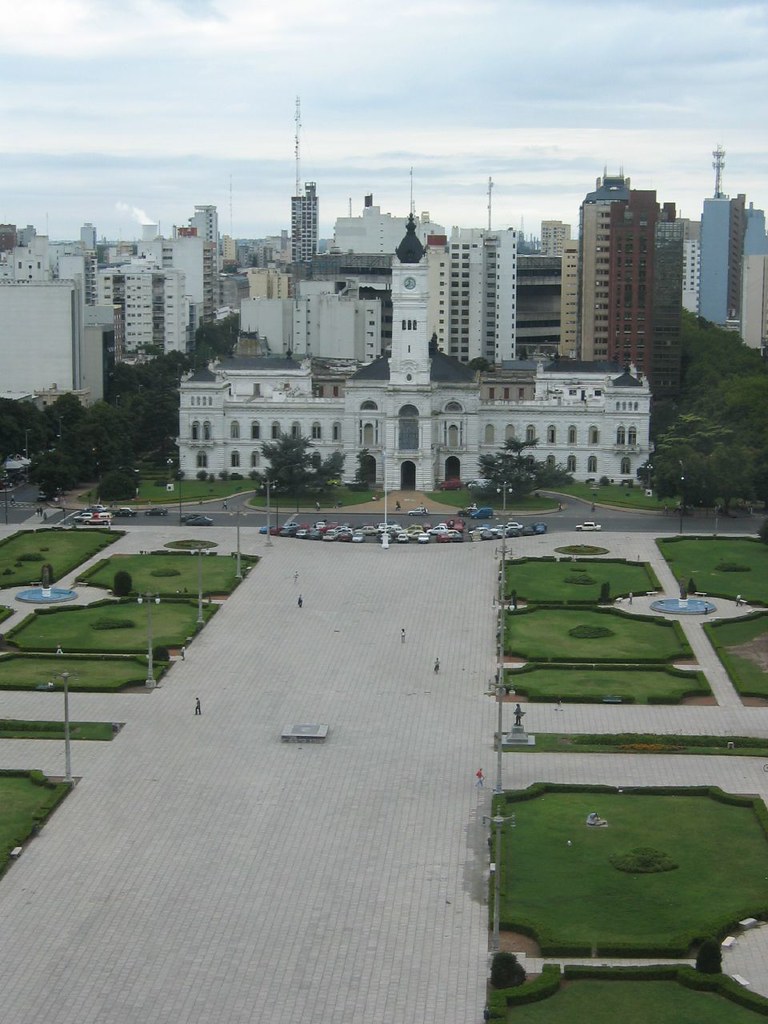 La Plata Main plaza in La Plata with City Hall at the far … Flickr
