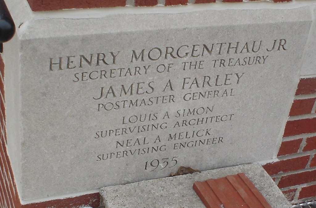 Post Office 66736 Cornerstone (Fredonia, Kansas) Built in … Flickr