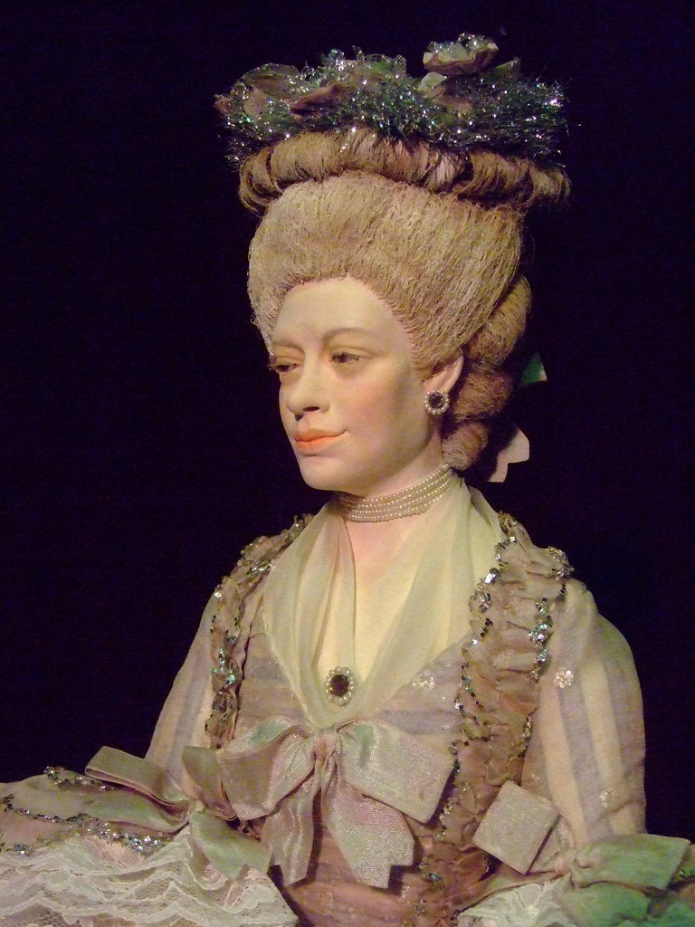 Historical Portrait Figure of Queen Charlotte Sophia by artist