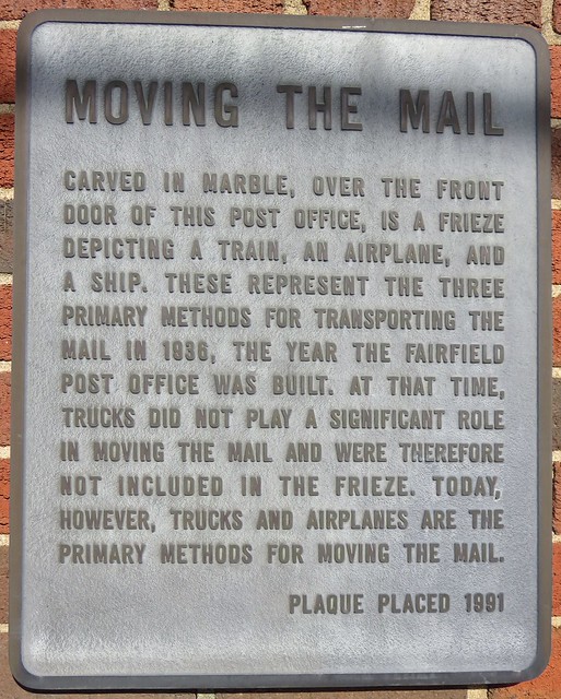 Post Office 35064 Marker (Fairfield, Alabama) a photo on Flickriver
