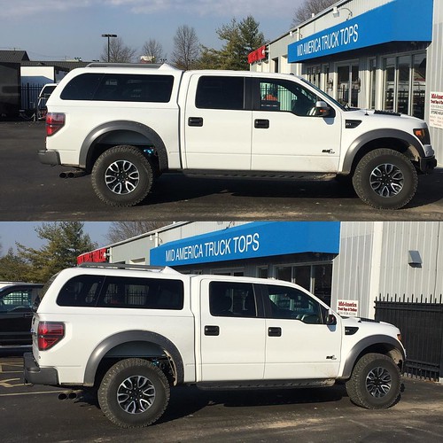 Ford Raptor rocking a Snugtop XTR! Mid America Truck Tops & Trailers