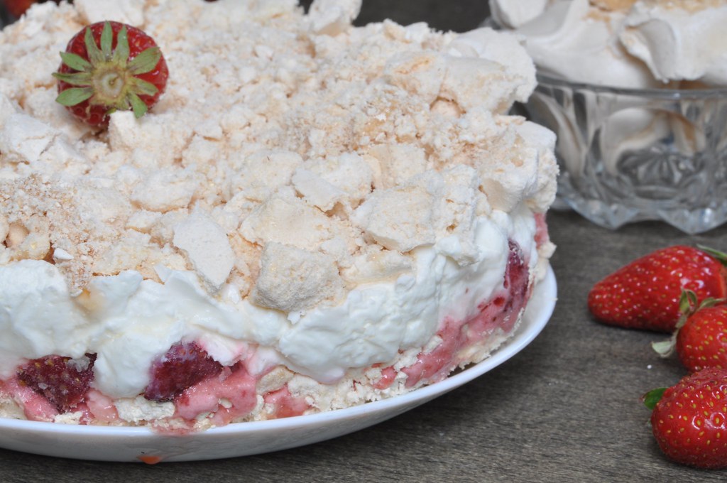 Torta Meringata Alle Fragole By Ricette Bimby Ricette Bimby Flickr