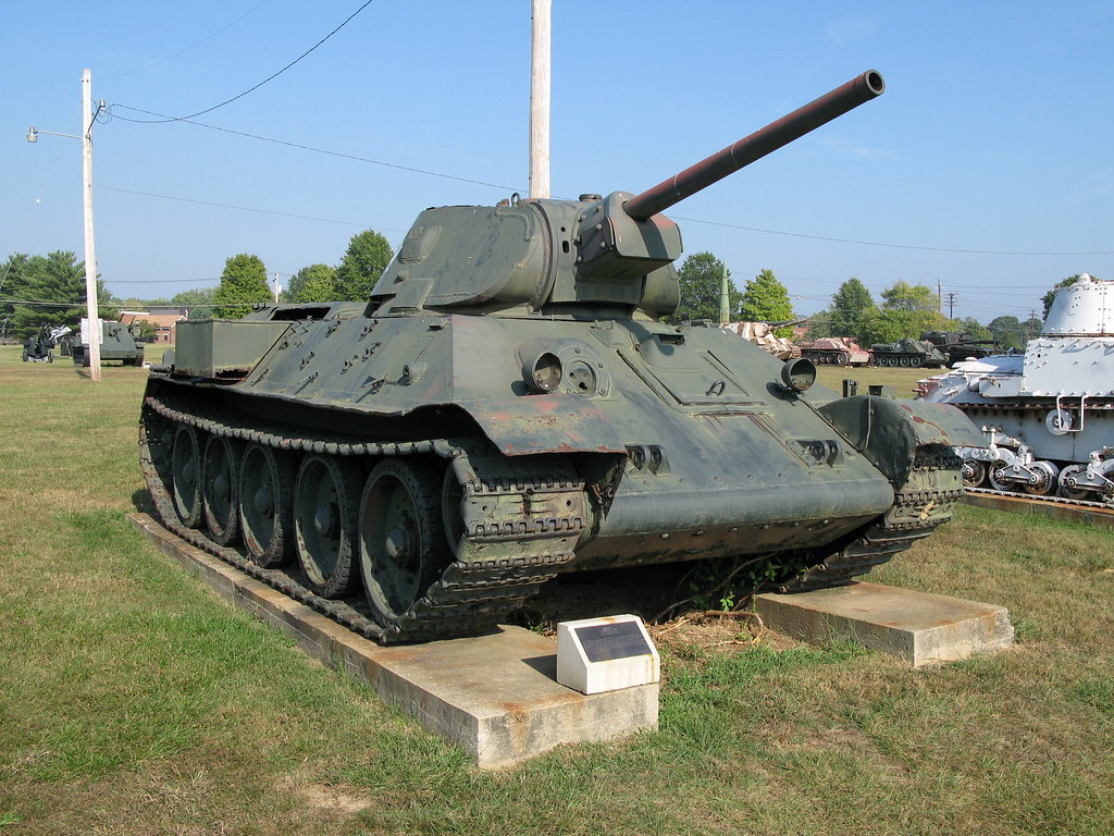 T34/76 Aberdeen Proving Ground T34/76 Tank Panzer APG Flickr