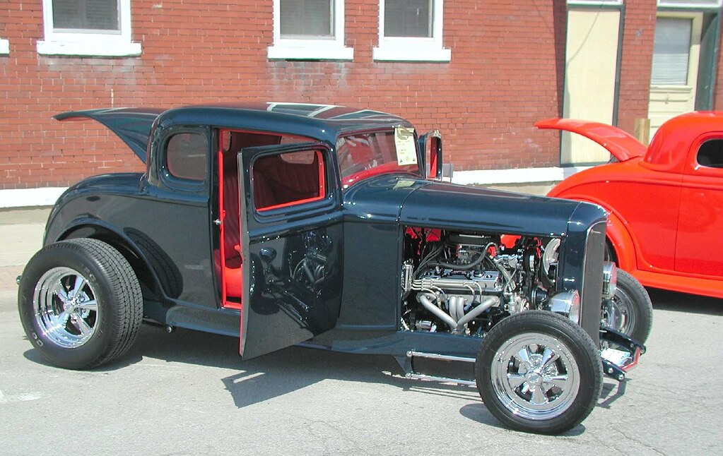 Ford Highboy Utica Car Show 2002 D. Miller Flickr