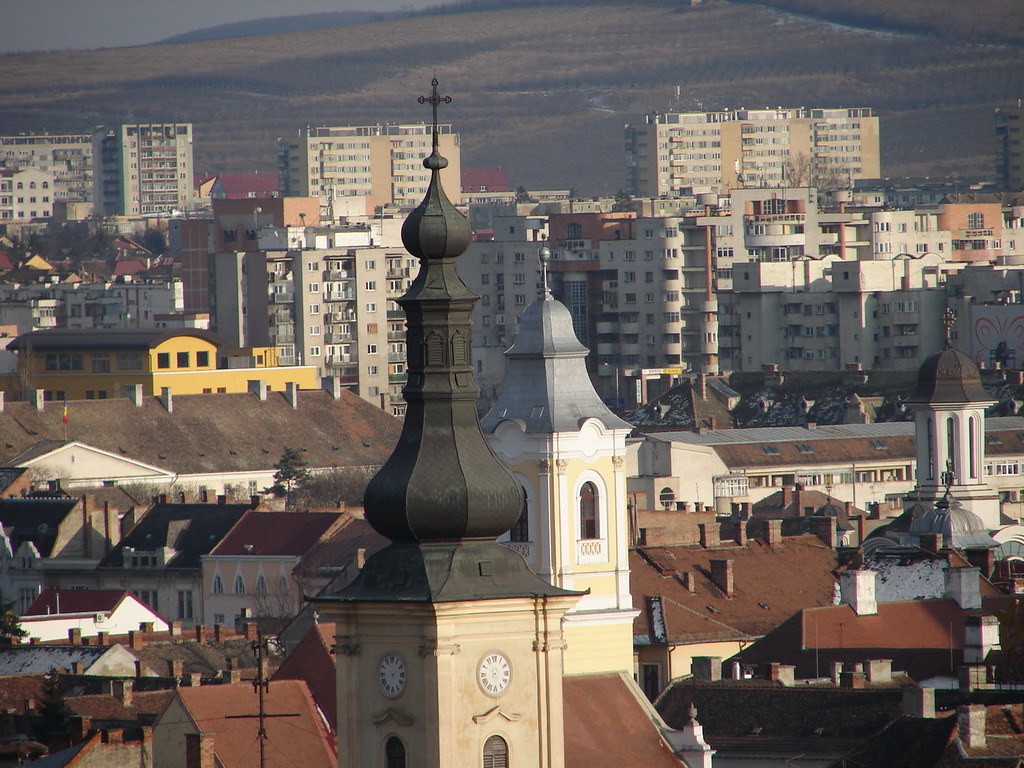 ClujNapoca view ClujNapoca view, 3 churches ) Alex Balan Flickr