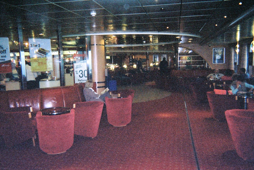 Irish Ferry interior Main lounge on 10th level of the Ulys… Flickr