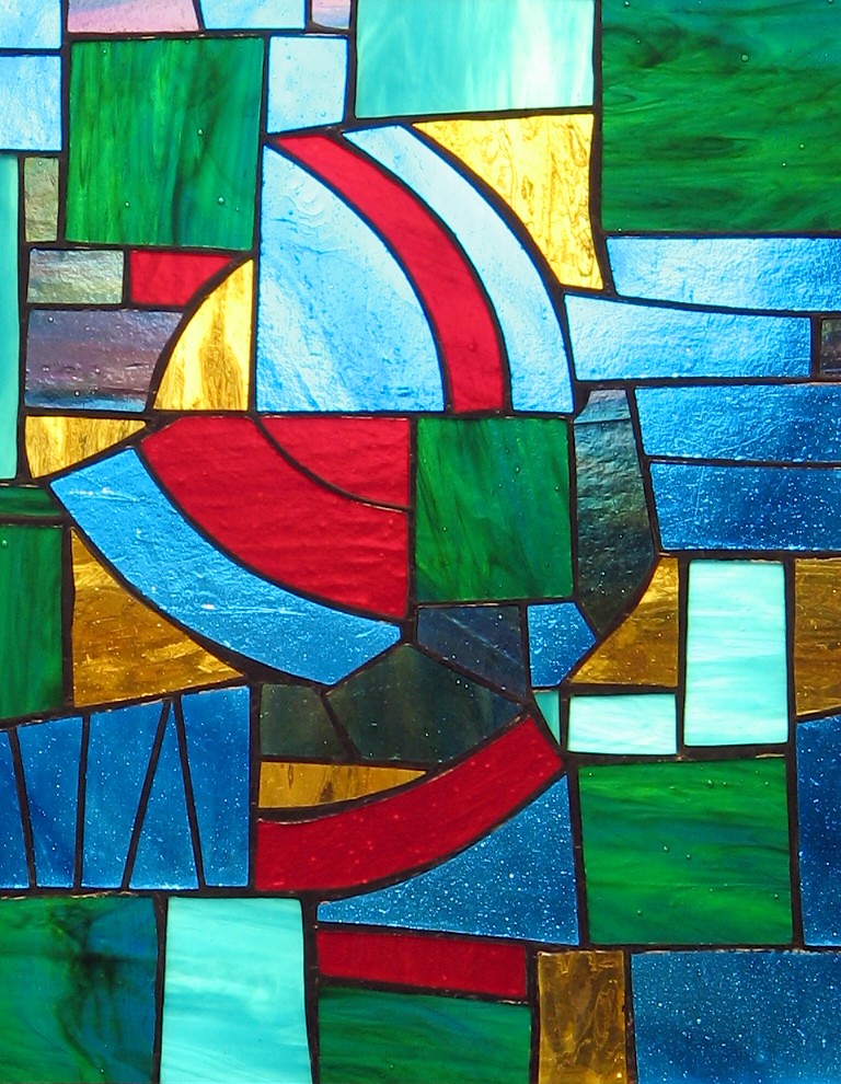 Abstract Stained Glass Panel a photo on Flickriver