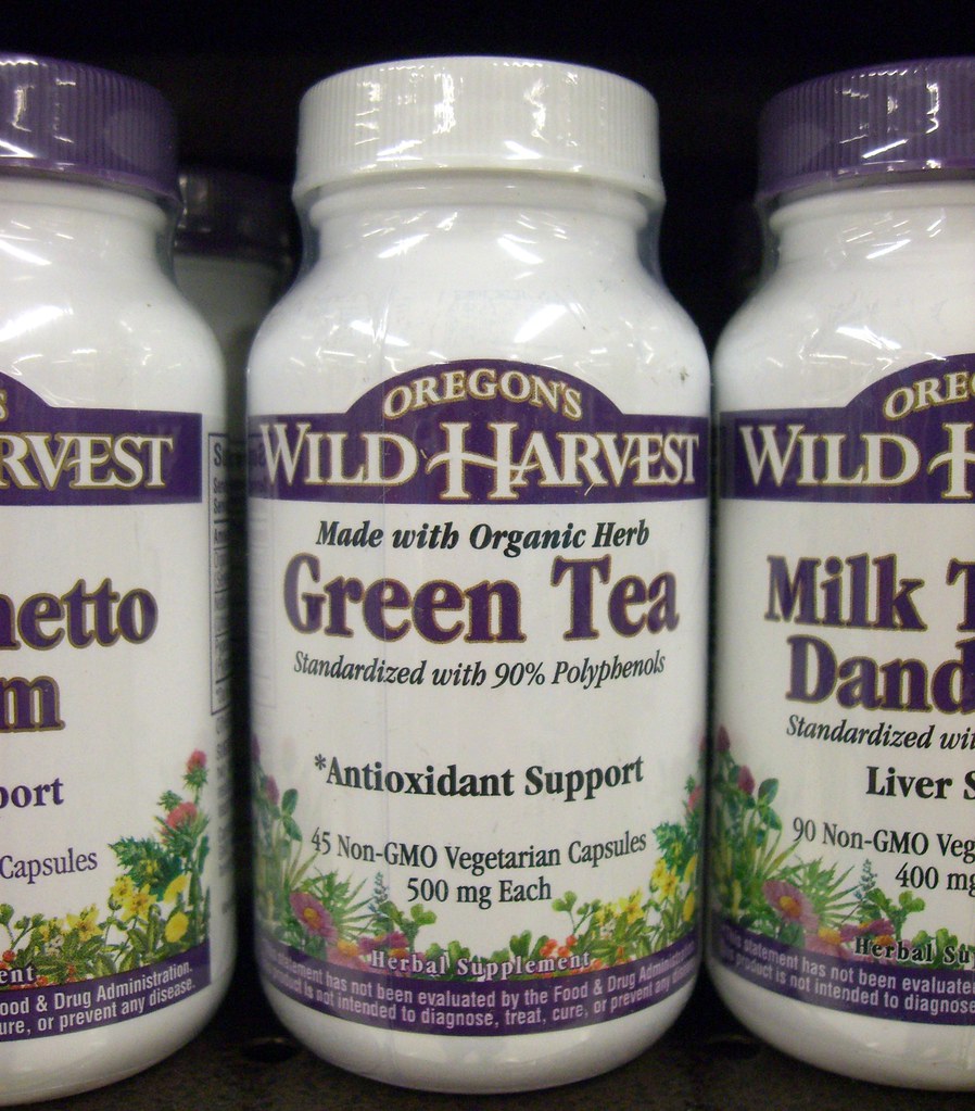 Green Tea Pills for people who don't like their tea in a