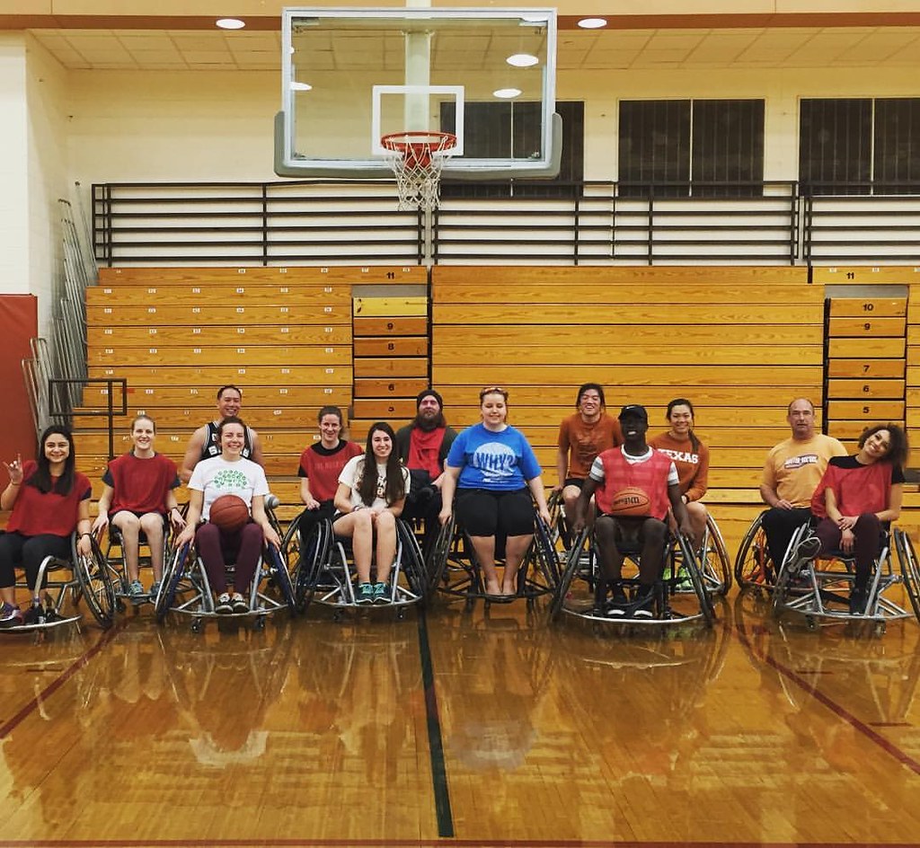 Wheelchair Basketball at UT UT Division of Student Affairs Flickr