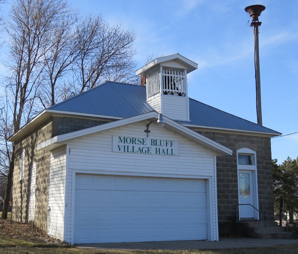 Morse Bluff, Nebraska Village Hall Morse Bluff is a quaint… Flickr