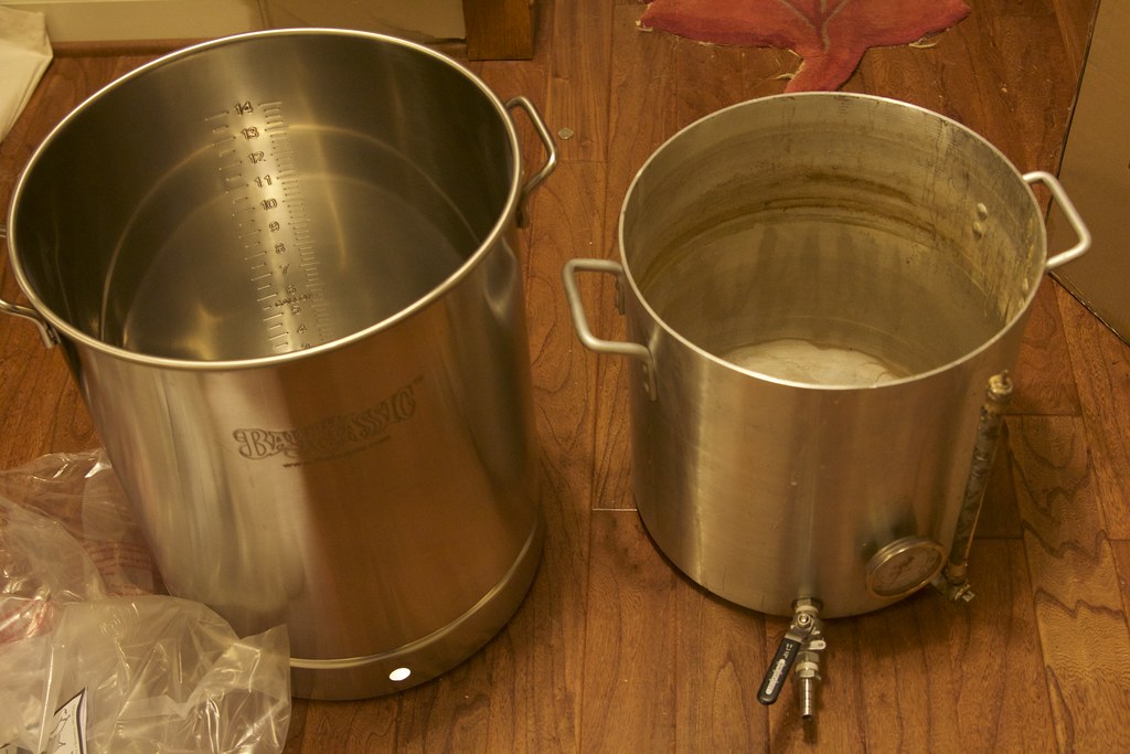New Brew Pots! Going from 5 gallon aluminum to 15 gallon s… Flickr