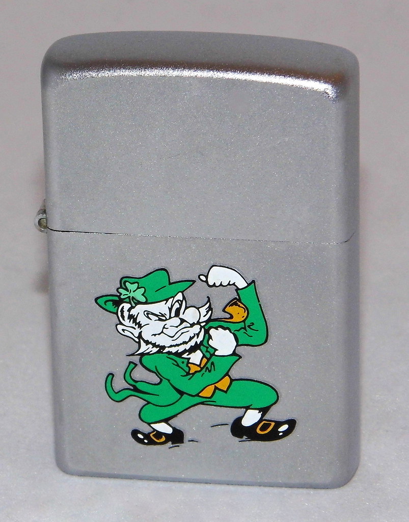 Zippo Notre Dame Fighting Irish Cigarette Lighter, Made In… Flickr