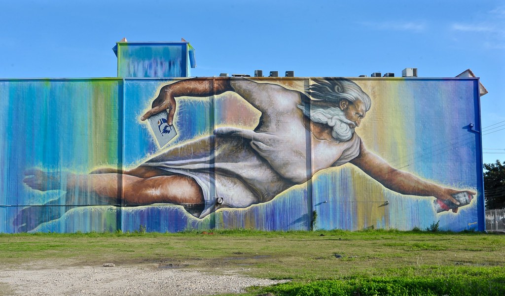 Let there be spray paint..... Fannin St. Houston,TX. 12.23… Flickr