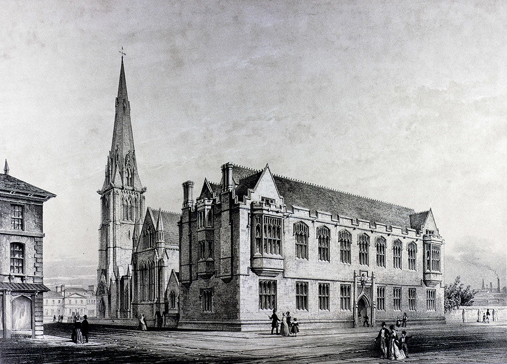 Cavendish Street Chapel and School, 1848 Drawing showing t… Flickr