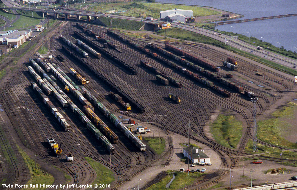 Rice's Point Yard — Duluth, MN — 1982 Here's a picture tha… Flickr