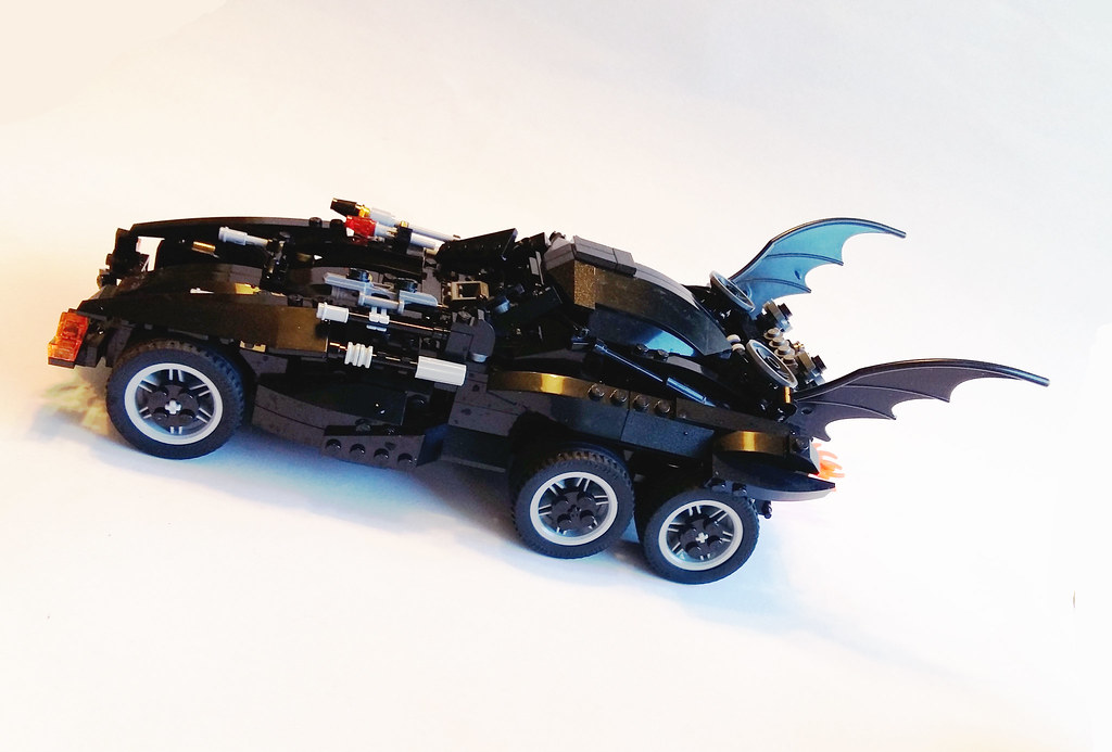 Lego Movie Batmobile This is my MOC of the Batmobile from … Flickr
