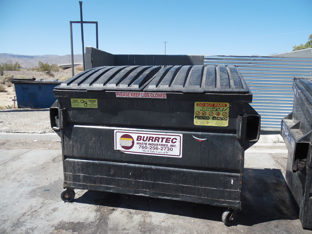Burrtec Waste Industries Dumpster Barstow, CA. Xpeditor Driver Flickr