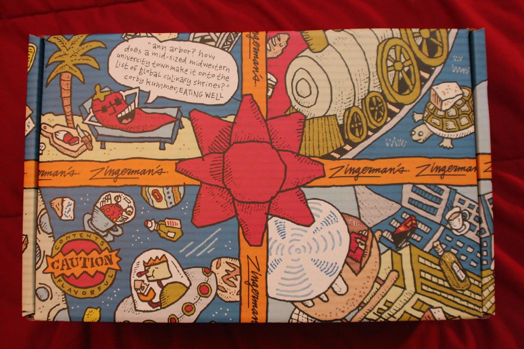 Zingerman's Gift Box Munchies Edition My wonderful paren… Flickr