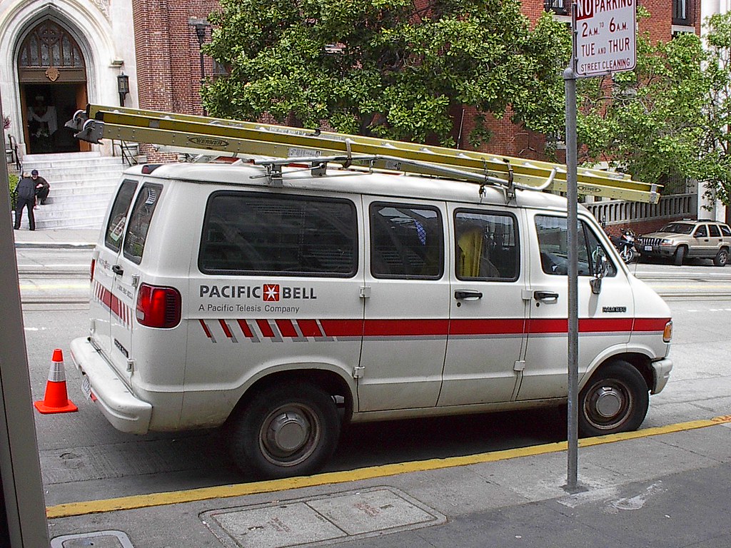 Pacific Bell Dodge A photo I took in the early 2000s in Sa… Flickr