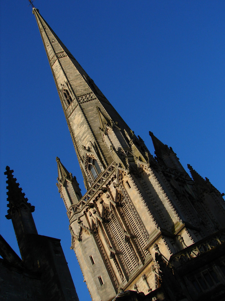 Towards the heavens, St Mary Redcliffe spire, Bristol Flickr
