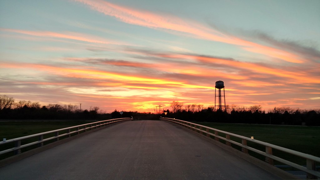Sunset near Van Alstyne, Texas Dan Lovitt Flickr