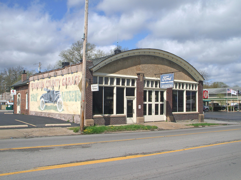 Franklin County Garage Museum It was Franklin County's fir… Flickr
