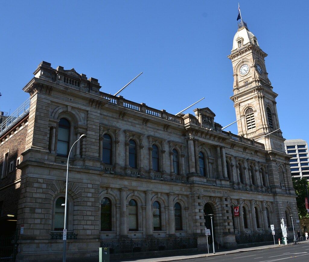 South Australia. Adelaide General Post Office with Victori… Flickr