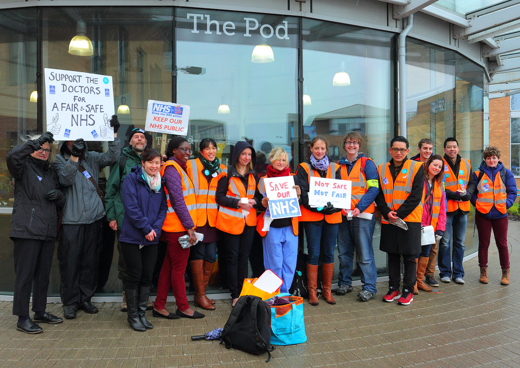 Junior Doctors at Norfolk and Norwich University Hospital … Flickr