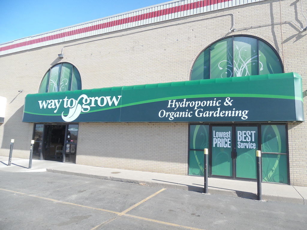 Way to Grow Backlit awning with digital print Denver Awning Flickr