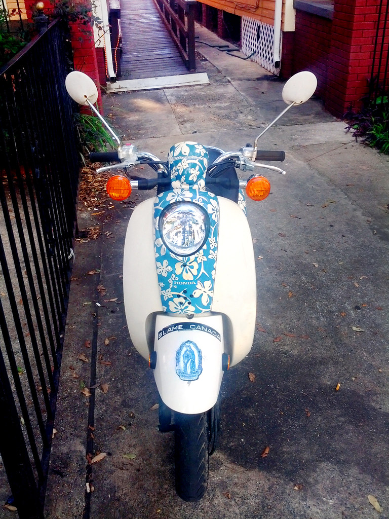 New Orleans Scooter New Orleans, 9 May 2012. A Disappearing Act Flickr