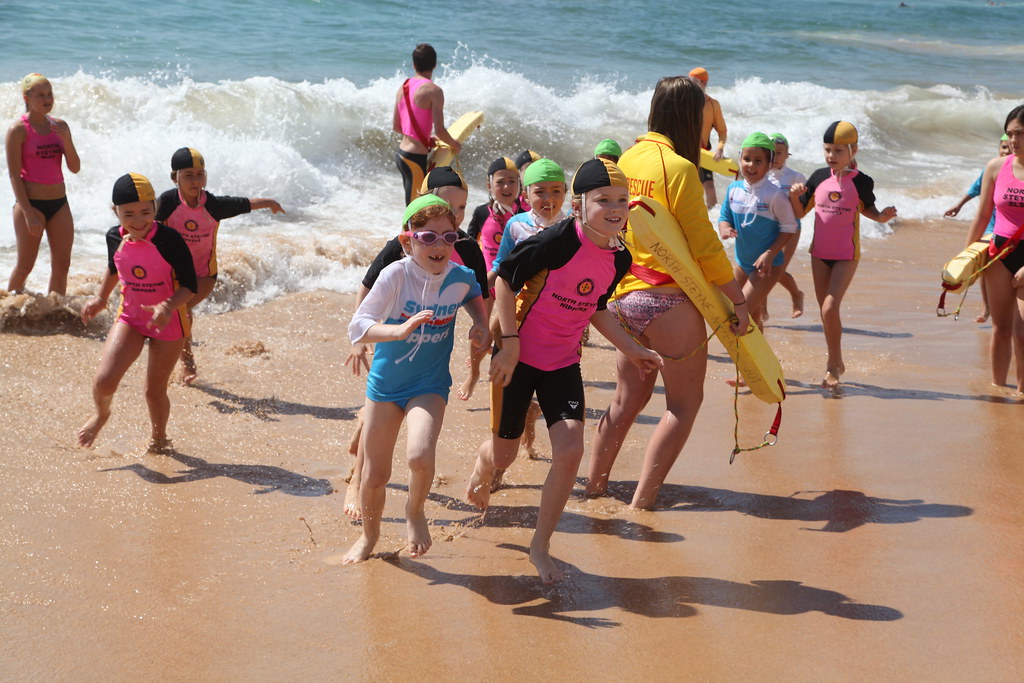 Wet'n'Wild Sydney Nippers Beach Visit to North Steyne SLSC… Flickr
