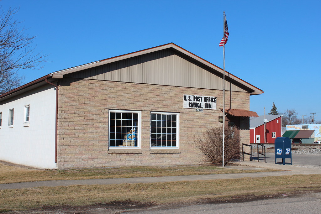 Cayuga, IN Post Office 2/6/16 Greg Alexander Flickr