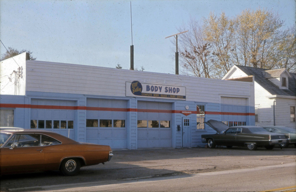 1972 or so Bailey's Body Shop Town of Bremen, Indiana … Flickr