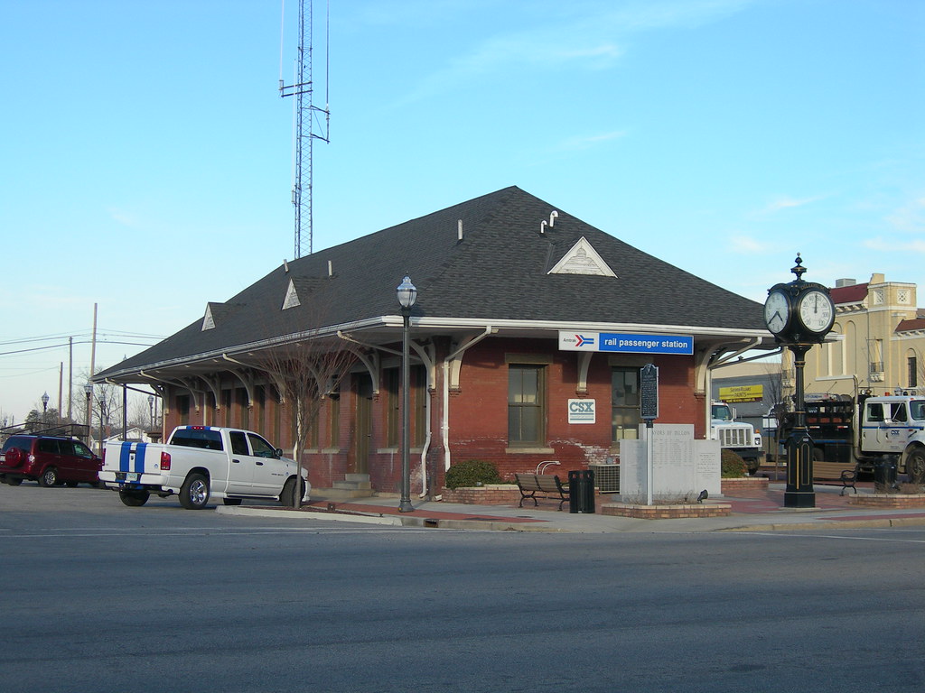 Dillon Train Depot Dillon, South Carolina Looks like Amtra… Flickr