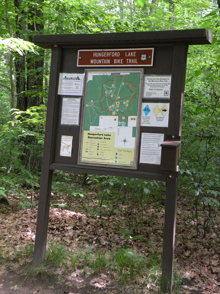 Hungerford Lake Recreation Area Mountain Bike Trail HuronManistee National Forests Flickr